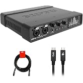 MOTU UltraLite-mk5 Desktop 18x22 USB Type-C Audio/MIDI Interface Bundle with IOGEAR USB Type-C To USB Type-C Cable and 20" XLR-XLR Cable