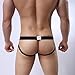 Clearance Sale!Men's Lingerie WEUIE Men's Hot Sexy Jockstrap Underwear Boxer Brief Shorts Underpants (L, White)