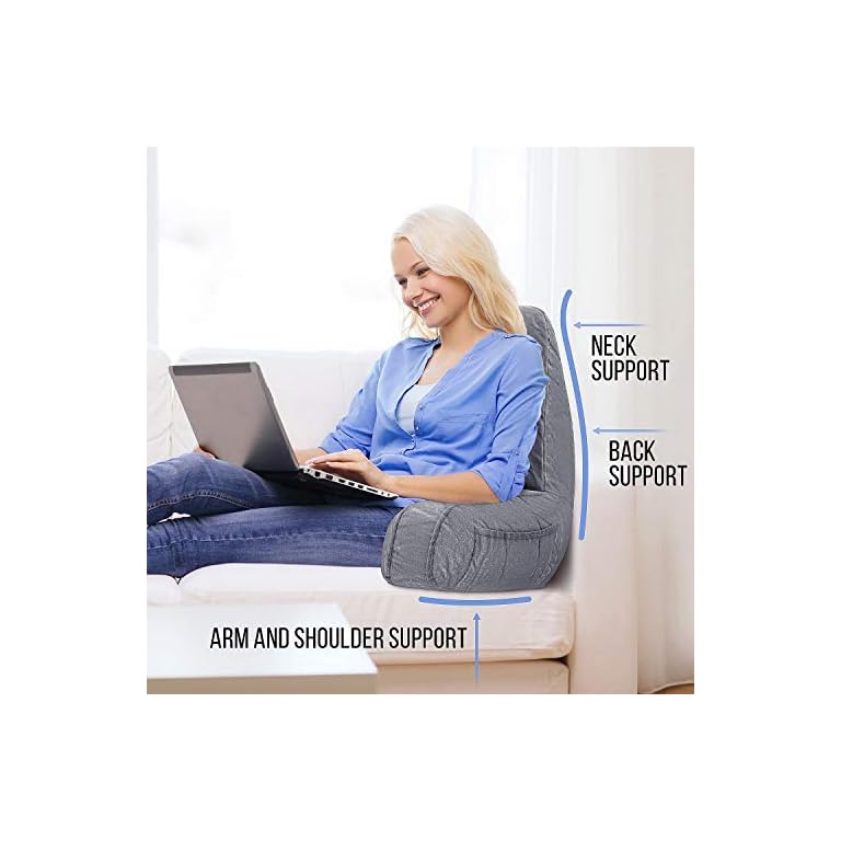 ComfortSpa Reading Pillow Bed Wedge Large Adult Backrest Lounge Cushion