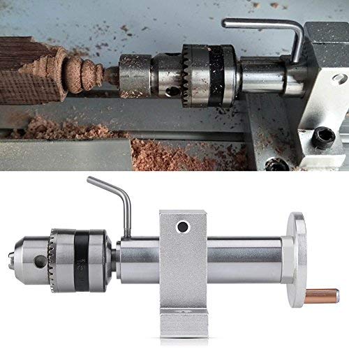 Mini Hand Drill Bits, Precise Live Revolving Centre with Wrench for Mini Lathe Machine DIY Woodworking