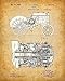 Original Farming Patent Prints - Set of 4 Photos - Great Farmhouse Decor, Vintage Farm Equipment Patent, Agriculture Art Poster and Gifts for Farmers, Classic Patent 8x10 Unframed Art Print Poster