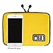 BAGSMART Travel Cable Organizer Portable Electronics Accessories Cases for Hard Drives, Charging Cords, USB Charger, Yellow