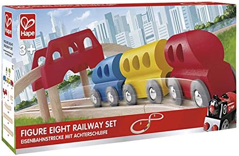 hape figure eight railway set