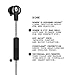 Skullcandy S2PGGY-380 Dime Women's In-Ear Headphones with Earbud, Mic & Remote, Geo/White/Black