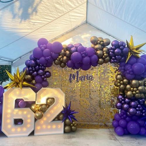 AM ANNA Gold Shimmer Wall Backdrop for Party, Gold Sequin Backdrop,Gold Glitter Wall Backdrop 30 Pieces,Square Glitter Wall Panels Shimmer Backdrop Valentine's Day Decoration, Birthdays, Weddings