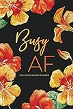 2019 - 2020 Academic Planner; Busy AF: Student Daily and Monthly Planner (Academic Organizer Planner by 