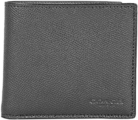 Amazon アウトレット Coach コーチ メンズ 財布 二つ折り財布 F Blk ブラック Coach コーチ 財布