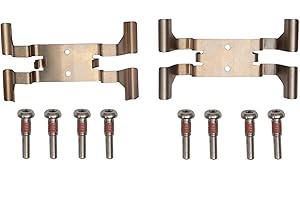 Dynamic Friction Company Front Disc Brake Hardware Kit 340-26005| Fits 2017-2023 Tesla 3; 2020-2024 Tesla Y