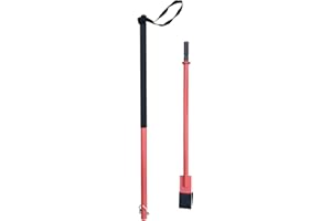 Thunderbay Heavy Duty steel chisel for ice Fishing, Red