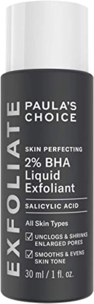 Paula's Choice SKIN PERFECTING 2% BHA Liquid Exfoliant, Face Exfoliating Peel Fights Blackheads & Enlarged Pores