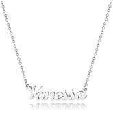 Vanessa Name Necklace - Personalized Pendant for Anniversary, Birthday, Wedding, Mother's Day, Thanksgiving, Valentine's, Christmas - Dainty Chain Jewelry Gift