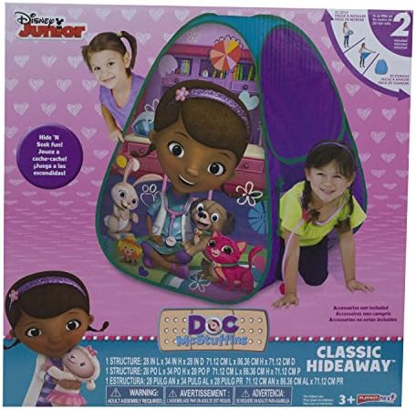 Disney Junior Doc McStuffins Hideaway Hide N Seek Play Tent