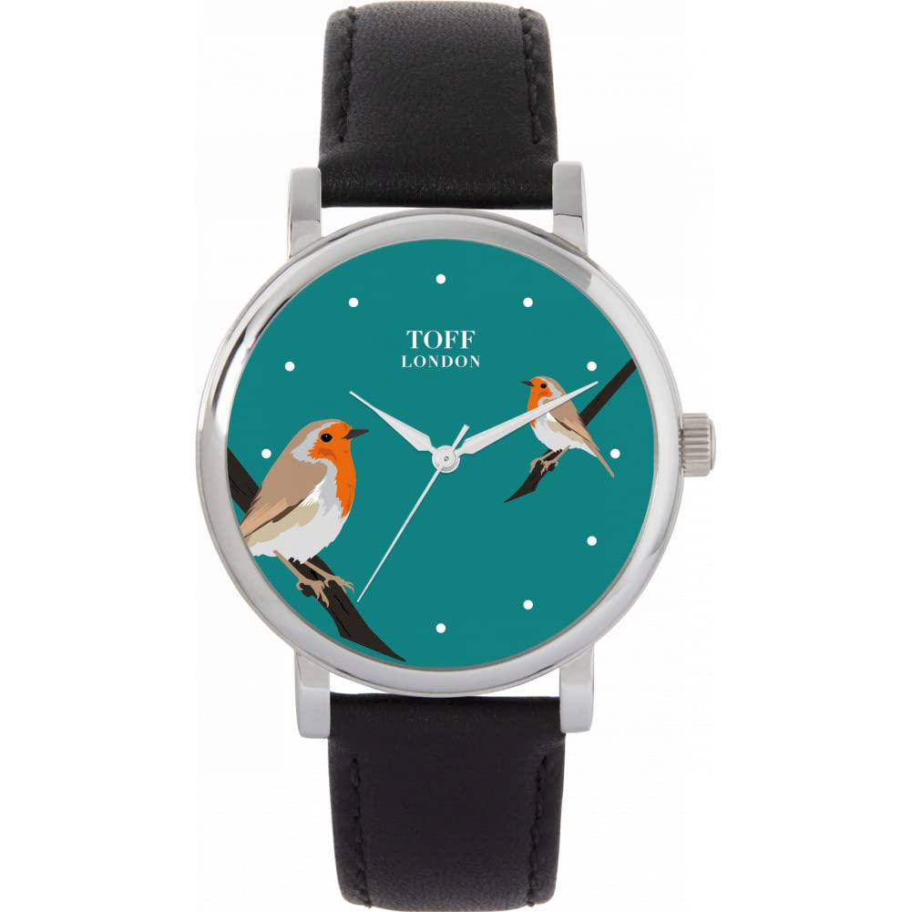 Toff London Ladies Robins Bird Watch