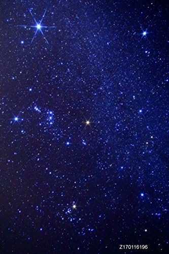 PHSFUBEL Seamless Wrinkle-free Polyester Washable Star Sky Background Backdrop Photography Background Studios150x220cm
