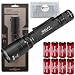 SureFire EDCL2-T 1200 Lumen Tactical EDC Flashlight Bundle with 6 Extra Surefire CR123 Batteries and 2 Lightjunction Battery Cases primary