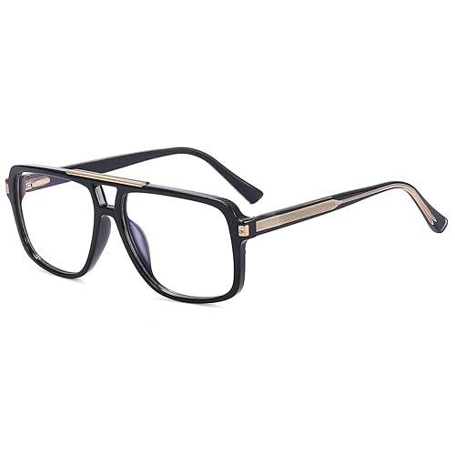 Oversized Big Frame Glasses Mens LIGOES Large Full Frame Glasses