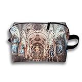 Aisle Altar Arch Makeup Pouch with Top Handle for