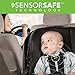 Evenflo Advanced SensorSafe Epic Travel System with LiteMax Infant Car Seat, Jet