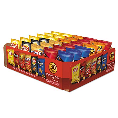 Frito-Lay 52347 Classic Variety Mix, Assorted, 30 Bags per Box
