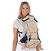 LÍLLÉbaby SeatMe Hip Seat Original Baby Carrier with Structured Seat Insert, Summer Sand
