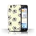 STUFF4 Phone Case / Cover for Huawei Ascend G630 / Doodle/Pattern Design / Cartoon Pug/Dog Collection