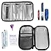 YOUSHARES Insulin Cooler Travel Case - Handy Medication Insulated Diabetic Carrying Cooling Bag for Insulin Pen, Glucose Meter and Diabetic Supplies with 3 Cooler Ice Pack (Black)