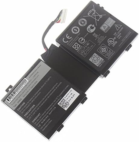 Amnergy New Battery For Dell Alienware 17 18 18x M17X R5 M18X R3 series 2F8K3 02F8K3 KJ2PX 0KJ2PX G33TT 0G33TT; 14.8V 86Wh