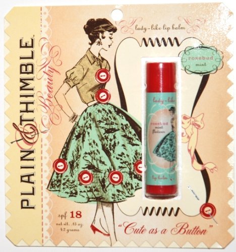 BlueQ Plain & Thimble Lip Balm