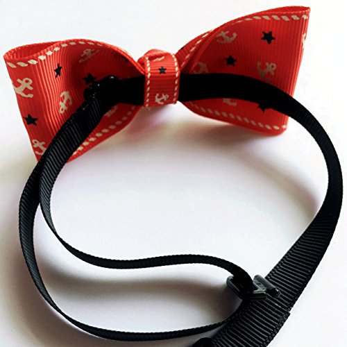 Miyoo Colorful Pet Bow Tie, Adjustable Fashion Cat Dog Rabbit Bow tie Collar with Bell, Pet Accessories Bowtie for Small Cats Kitten Dogs Puppy. (2) - Thumbnail 4