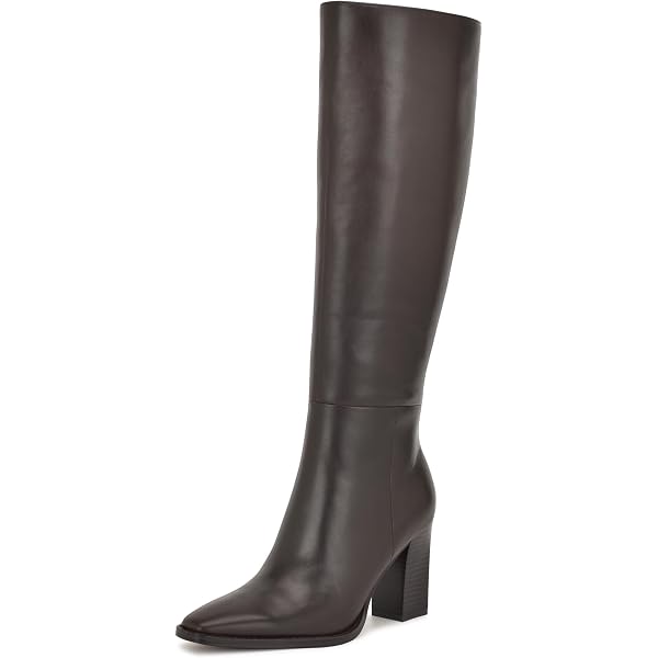morgin knee high dress leather boots Amazon.com | Nine West Women's Morgin Boot, Black 003, 5.5