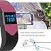 EIISON Fitness Tracker with Heart Rate monitor E3S Activity Watch Step Walking Sleep Counter Wireless Wristband Pedometer Exercise Tracking Sweatproof Sports Bracelet for Android and iOS … (Gray)