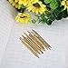 ULKEME 19pcs 2.2mm Width Brass Fret Wire Fretwires for Classical Acoustic Guitars