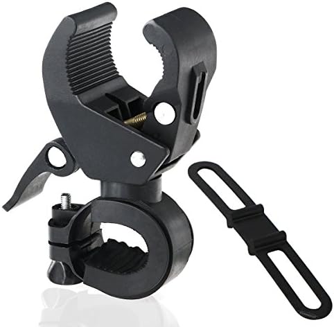 Universal Bicycle Bike light Mount Holder Bracket and Bicycle Mount Silicone Band Flashlight/phone Tie Ribbon, For LED Light Flashlight Torch Lamp Mount Clamp Stand Holder