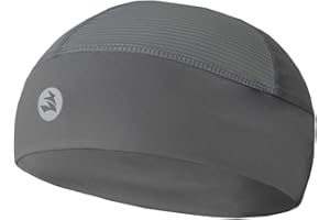 EMPIRELION Low-Profile Cooling Skull Cap Helmet Liner, Summer Sweat Wicking Cycling Beanie Hard Hat Working Cap