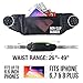 Peak Gear Waist Pack and Water Bottle Belt - Improved Belt Strap - Hydration Fanny Pack for Jogging, Walking or Hiking | Yellow