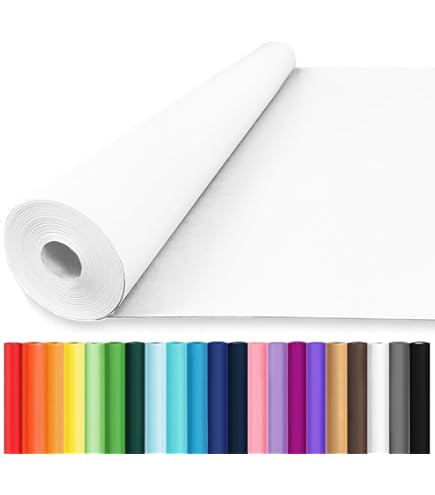 Fadeless Carta Per Bacheca – 4 Rotoli 122x30 M, Assortimento Colori, Resistente Allo Sbiadimento