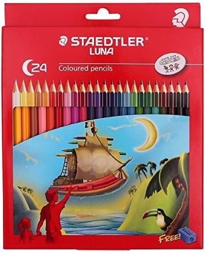 Staedtler Luna Colored Pencils 136 Series , Up to 24 Colors (24 Colors) by Staedler