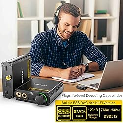 Lavaudio Headphone Amp Portable Desktop DAC