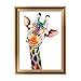 Adarl 5D DIY Diamond Painting Rhinestone Pictures of Crystals Embroidery Kits Arts, Crafts & Sewing Cross Stitch (Color Giraffe)