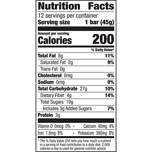 LARABAR BANANA CHOCOLATE CHIP, GLUTEN FREE VEGAN FRUIT & NUT BARS, 12 CT