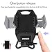MARSEE Bike Phone Mount Bicycle Holder, Universal Bicycle Motorcycle Cradle Clamp for iOS Android Smartphone,Boating GPS GoPro,with One-Button Released,Flashlight Holder,360 Degrees Rotatable