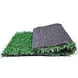 RoundLove Artificial Turf Lawn Fake Grass Indoor Outdoor Landscape Pet Dog Area (24X20 in)