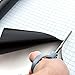 Clearance Sale ! ! Chalkboard Paper - 1 Roll Vinyl Chalk Bord Paper & 5 Colored Chalk & 1 Erasable White Chalk Marker - Extra Large (17.7
