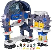Fisher-Price Imaginext DC Super Friends Super Surround Batcave – English Edition, Interactive Batman playset w