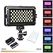 Led Video Light for Camera,Dimmable RB10 RGB Camera/Camcorder Video Light with Battery and Charger 2500-8500K CRI≥95 Multi-Color Lighting Effect Adjustable