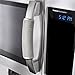OUGAR8 Microwave Door Handle Covers Protective Electrical Kitchen Appliances Gloves Oven Dishwasher Door Cloth Protector-Catches Drips,Fingerprints Dust Covers (Gray Plush,6