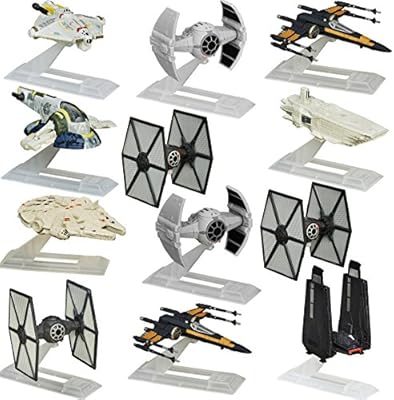 star wars figures and ships
