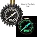 JACO BikePro Bike Tire Pressure Gauge - 160 PSI (Road Bike & BMX Series) | Presta + Schrader Air Chucks