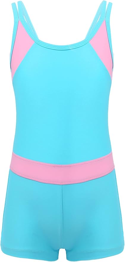 Mädchen Badeanzug Einteilig - Verstellbare Träger & Abdeckrock - Für Schwimmbad & Strand