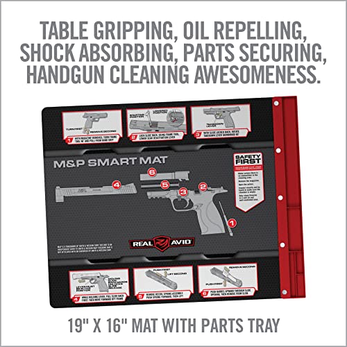 Real Avid Gun Cleaning Mat for Smith & Wesson M&P Handgun with
